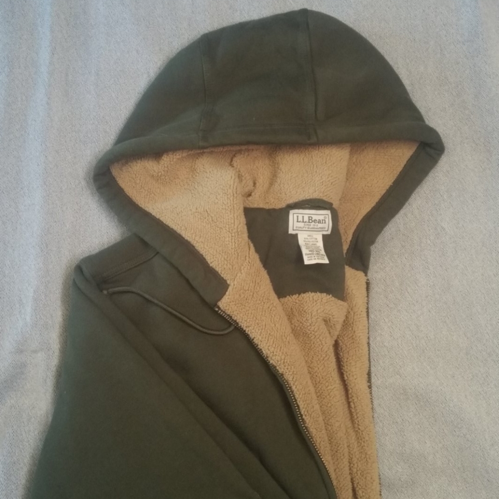 Lined LL. Bean Mens Hoodie